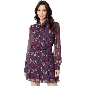 PAIGE Vittoria Floral Silk Dress